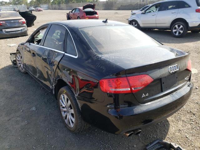 Photo 3 from auction – 2010 AUDI A4 PREMIUM with VIN WAUFFAFL8AN035810