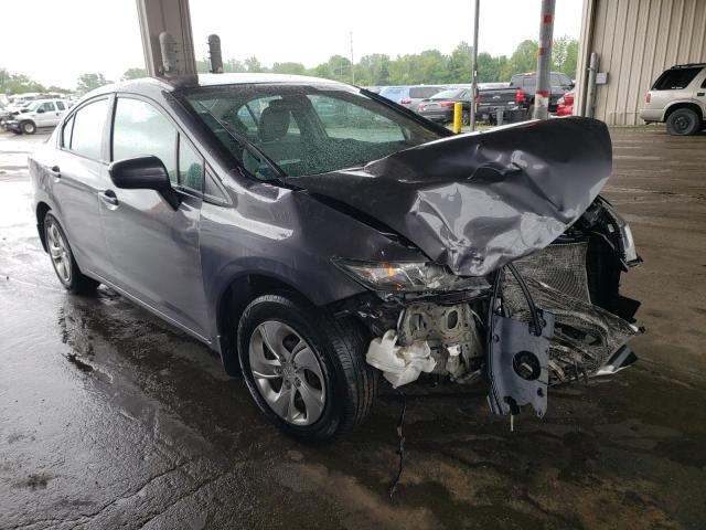 HONDA CIVIC LX 2015 with VIN 19XFB2F57FE116749 - Photo from auction