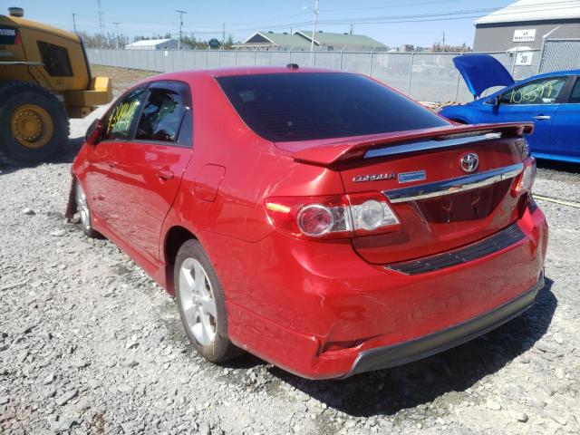 Photo 3 from auction – 2013 TOYOTA COROLLA BA with VIN 2T1BU4EE2DC959081
