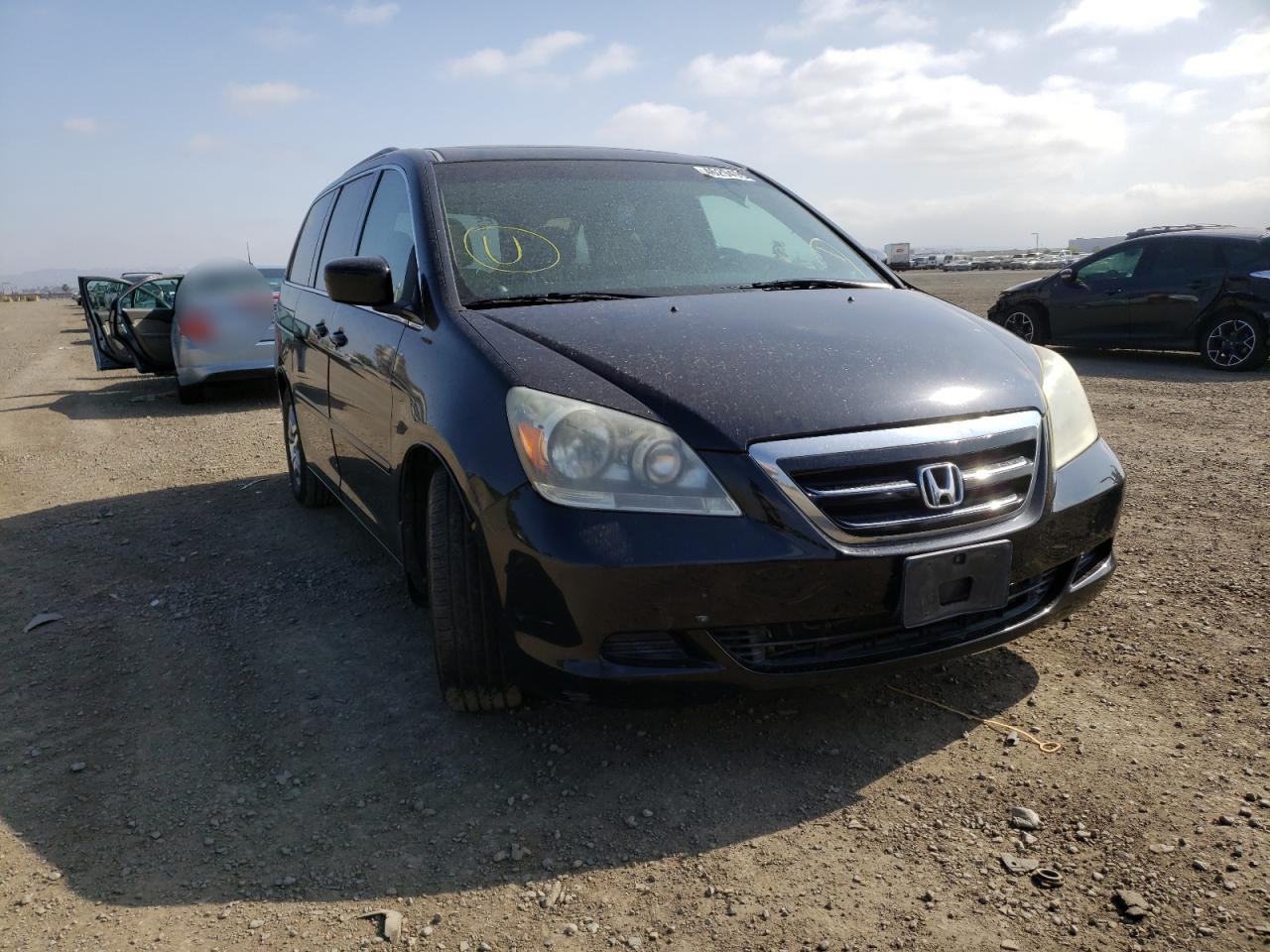 Photo 1 from auction – 2007 HONDA ODYSSEY EX with VIN 5FNRL38767B144679