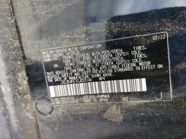 Photo 10 from auction – 2012 TOYOTA SCION with VIN JTLZE4FE1CJ023146