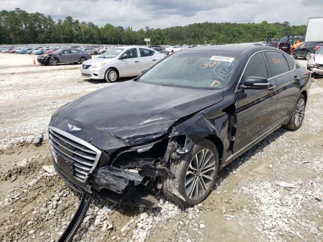 Photo 2 from auction – 2017 GENESIS G80 BASE with VIN KMHGN4JE4HU171447