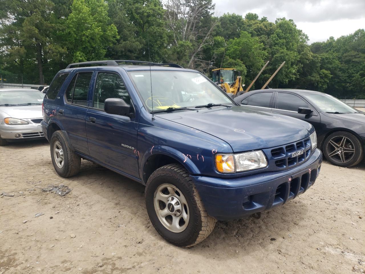 ISUZU RODEO S 2002 with VIN 4S2CK58W624333154 - Photo from auction
