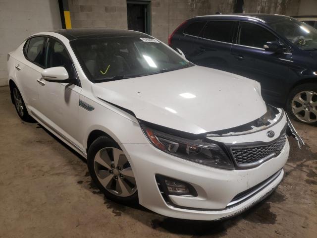 KIA OPTIMA HYB 2016 with VIN KNAGN4AD1G5095025 - Photo from auction