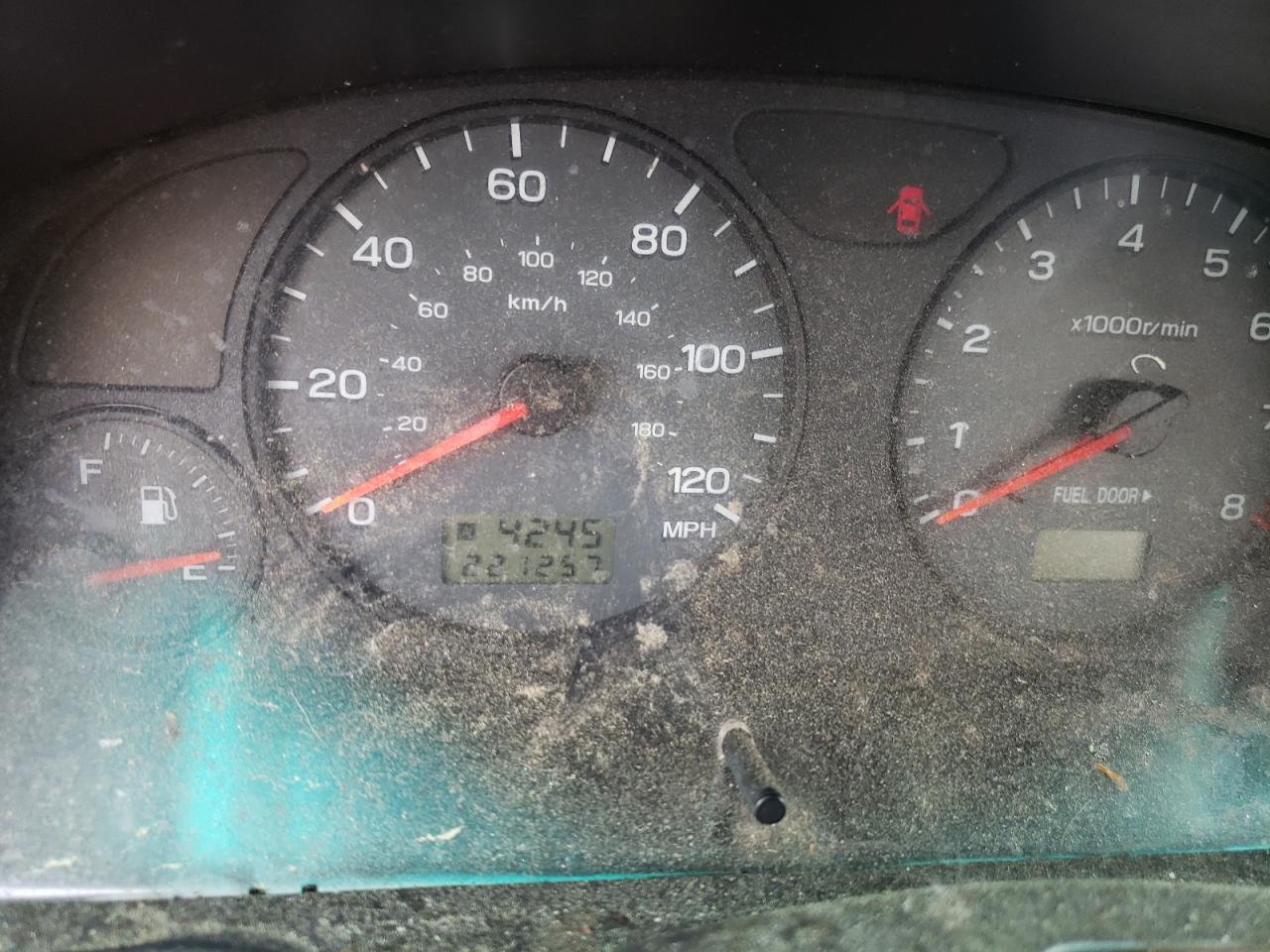 Photo 8 from auction – 2001 SUBARU FORESTER S with VIN JF1SF65671H724641