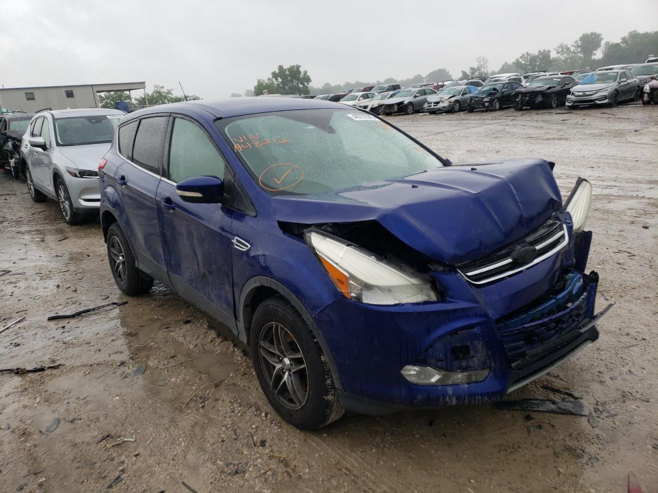 FORD ESCAPE SEL 2013 with VIN 1FMCU9HX9DUA48212 - Photo from auction