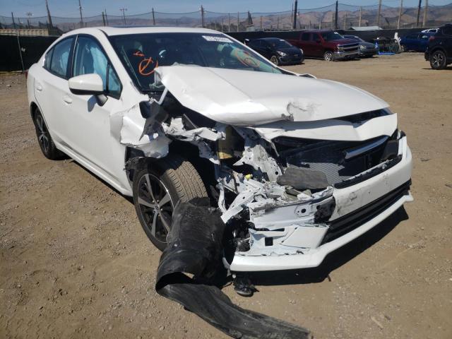 SUBARU IMPREZA PR 2022 with VIN 4S3GKAD62N3601249 - Photo from auction