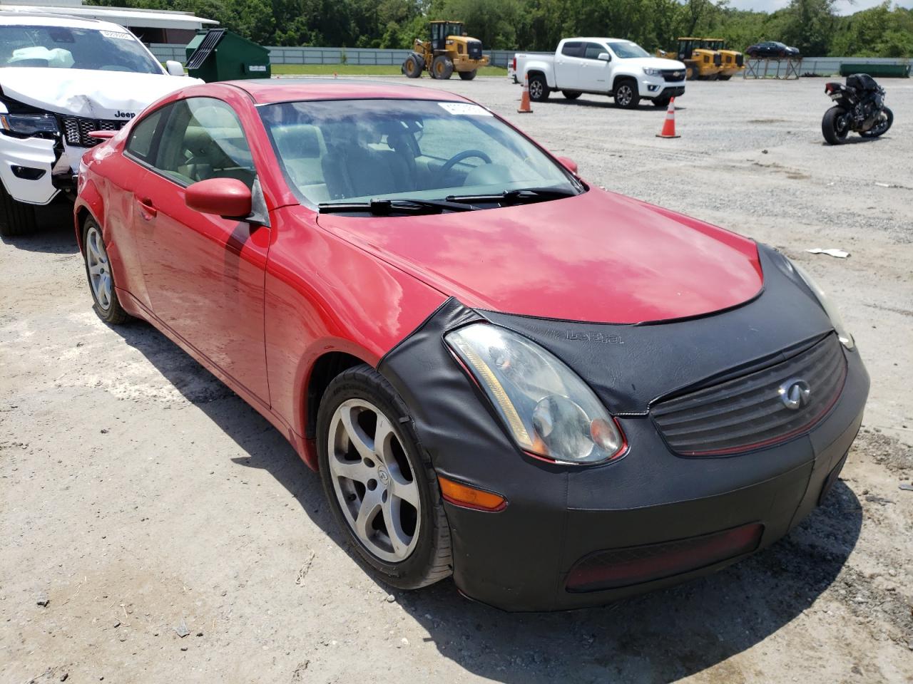 INFINITI G35 2004 with VIN JNKCV54E24M820479 - Photo from auction