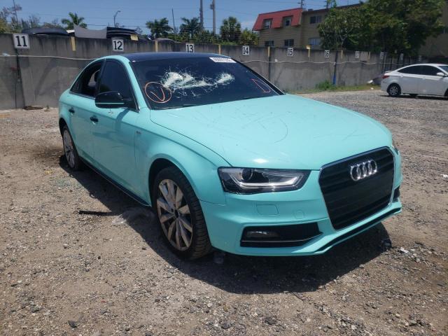 AUDI A4 PREMIUM 2014 with VIN WAUAFAFLXEN005112 - Photo from auction