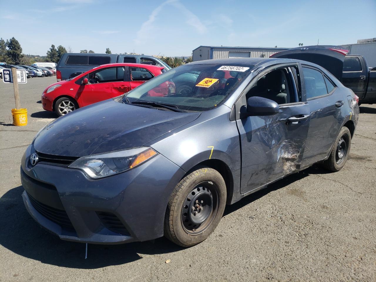 Photo 2 from auction – 2016 TOYOTA COROLLA with VIN 2T1BURHE0GC736115