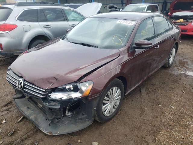 Photo 2 from auction – 2014 VOLKSWAGEN PASSAT S with VIN 1VWAP7A30EC007969