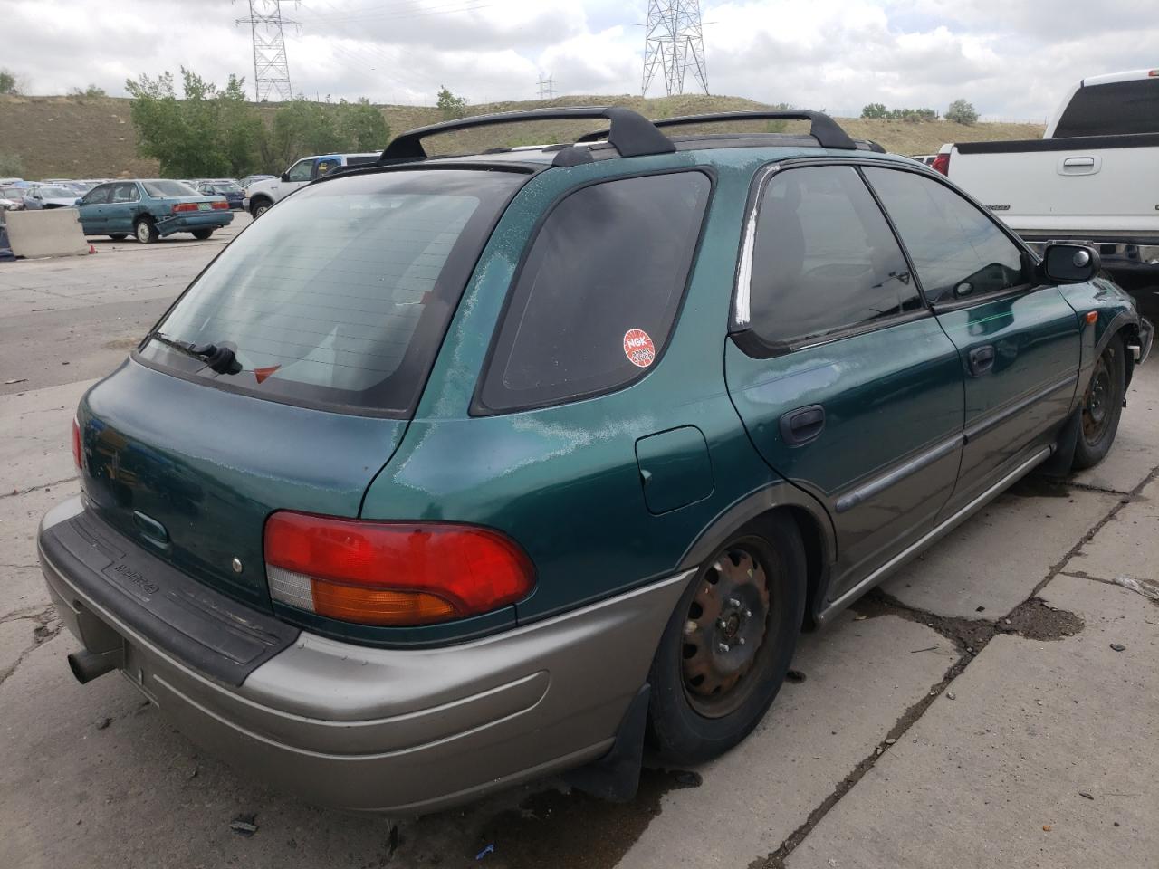 Photo 4 from auction – 1999 SUBARU IMPREZA OU with VIN JF1GF4852XG807647