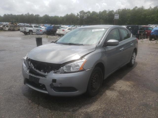 Photo 2 from auction – 2014 NISSAN SENTRA S with VIN 3N1AB7AP1EL685531