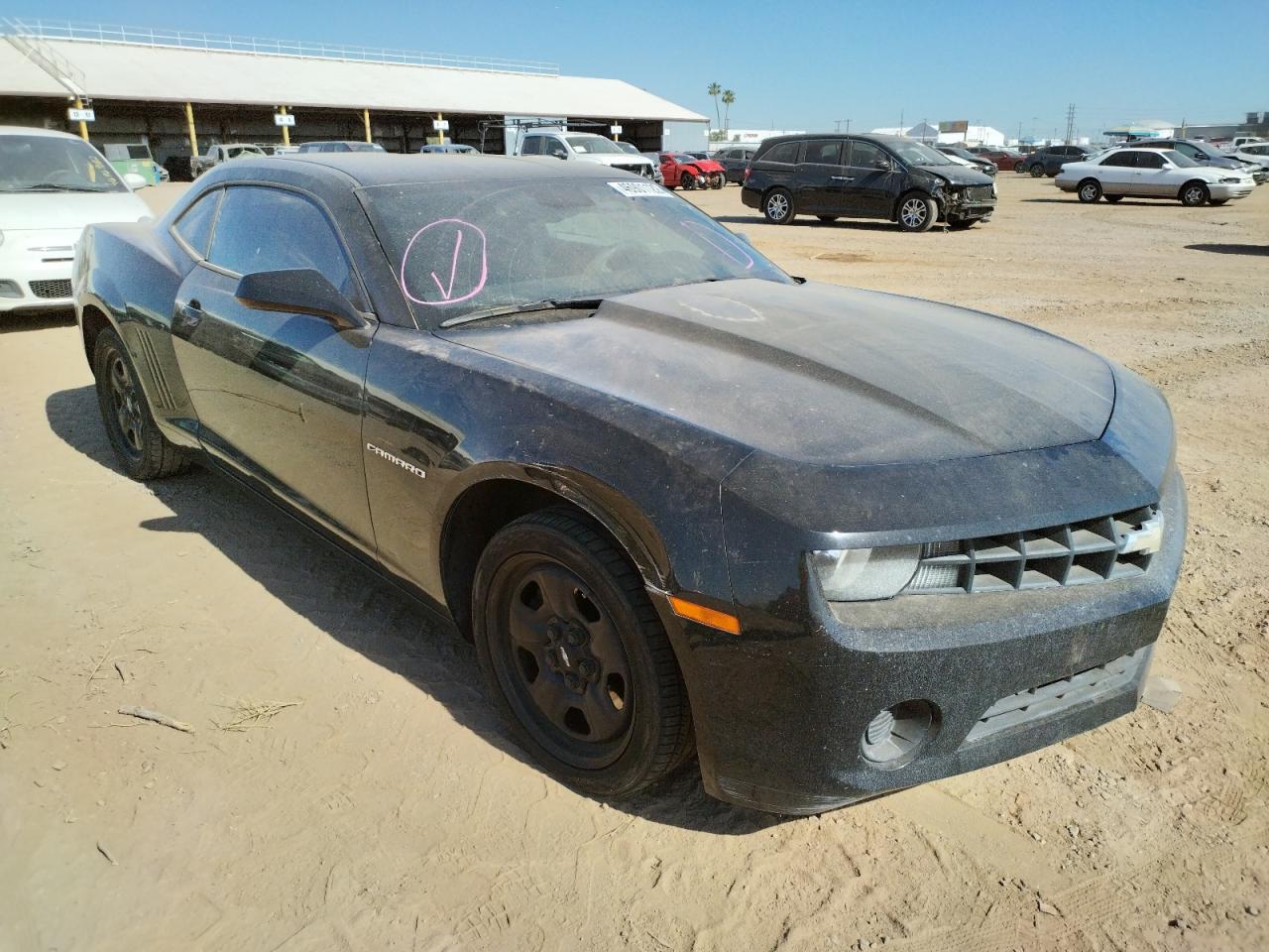 CHEVROLET CAMARO LS 2011 with VIN 2G1FA1ED2B9128833 - Photo from auction