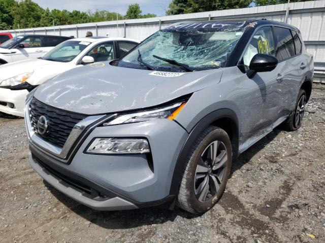 Photo 2 from auction – 2021 NISSAN ROGUE SL with VIN JN8AT3CB4MW214846