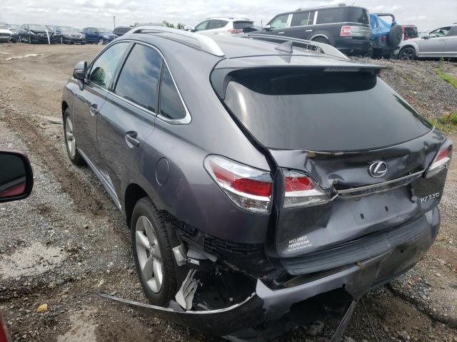 Photo 3 from auction – 2015 LEXUS RX 350 BAS with VIN 2T2BK1BA0FC265428