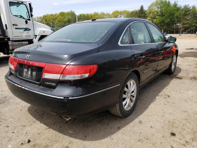 Photo 4 from auction – 2007 HYUNDAI AZERA SE with VIN KMHFC46F67A201499