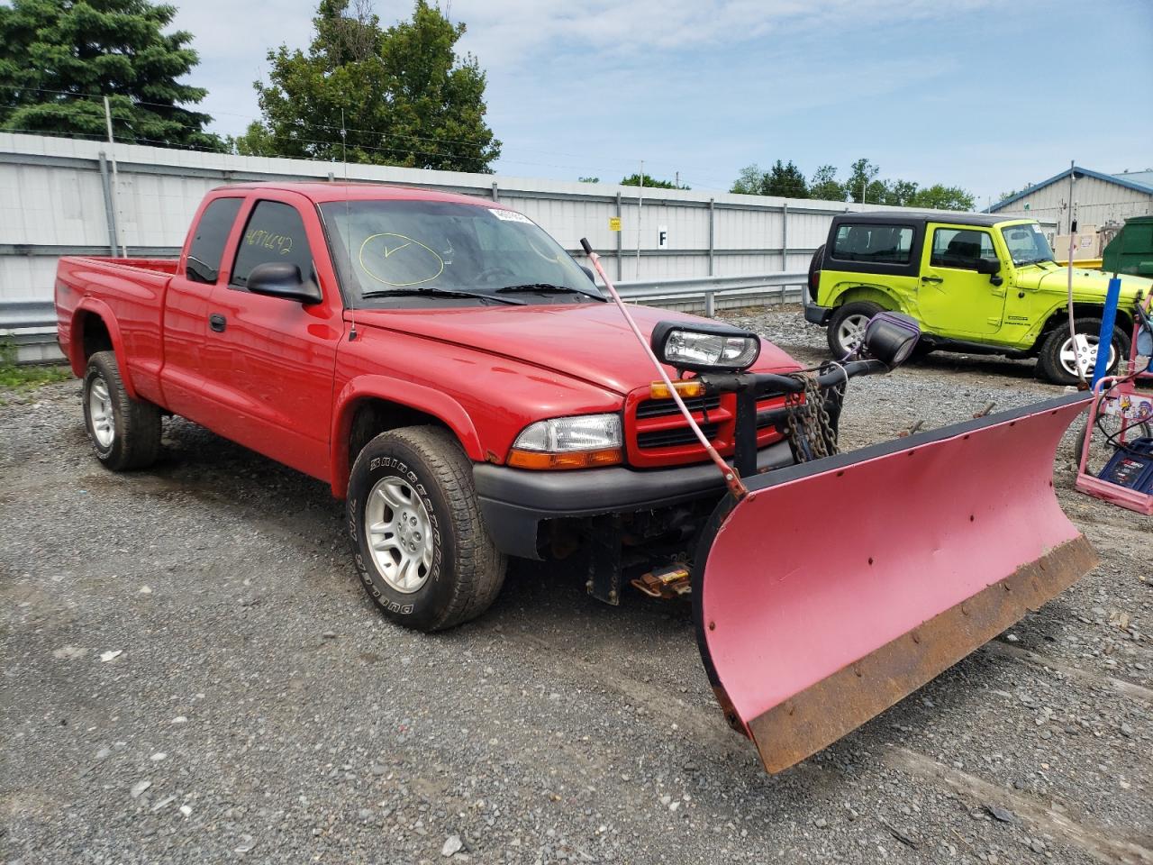DODGE DAKOTA SXT 2003 مع رقم تعريف المركبة 1D7HG12X63S190948 - صورة من المزاد