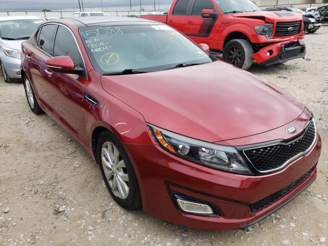 KIA OPTIMA EX 2015 with VIN 5XXGN4A79FG423444 - Photo from auction