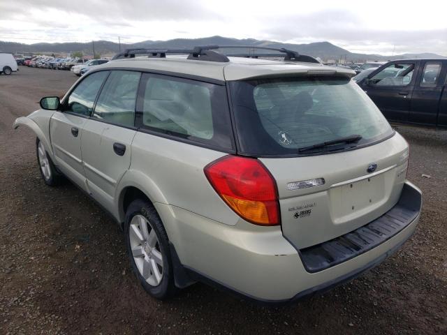 Photo 3 from auction – 2006 SUBARU LEGACY OUT with VIN 4S4BP61C767357459