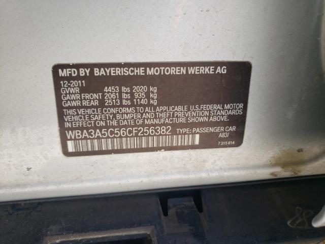 Photo 10 from auction – 2012 BMW 328 I with VIN WBA3A5C56CF256382
