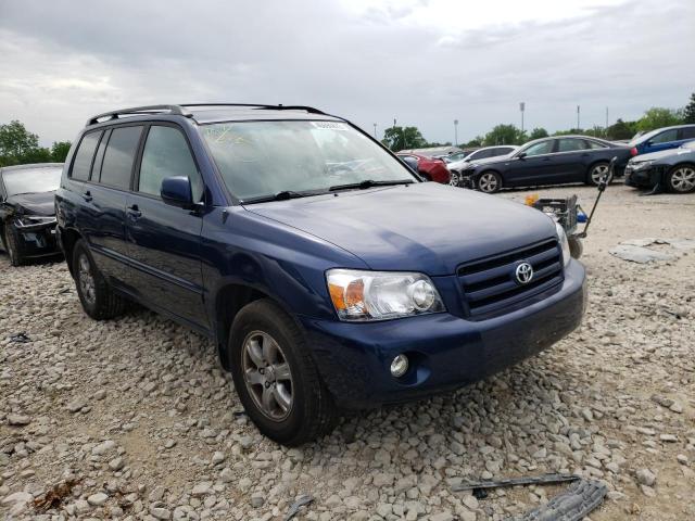 TOYOTA HIGHLANDER 2004 with VIN JTEGP21A840008782 - Photo from auction