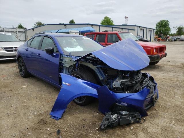 ACURA TLX TYPE S 2021 with VIN 19UUB7F91MA001086 - Photo from auction