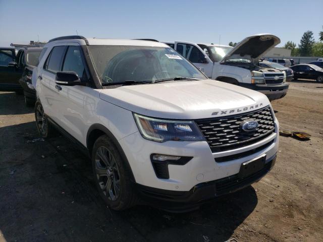 FORD EXPLORER S 2018 with VIN 1FM5K8GT4JGC55270 - Photo from auction