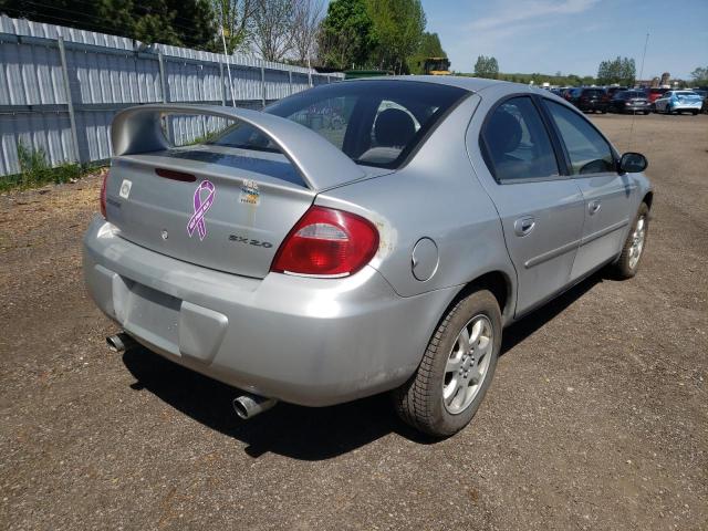 Photo 4 from auction – 2004 DODGE NEON SX 2. with VIN 1B3ES46C54D514449