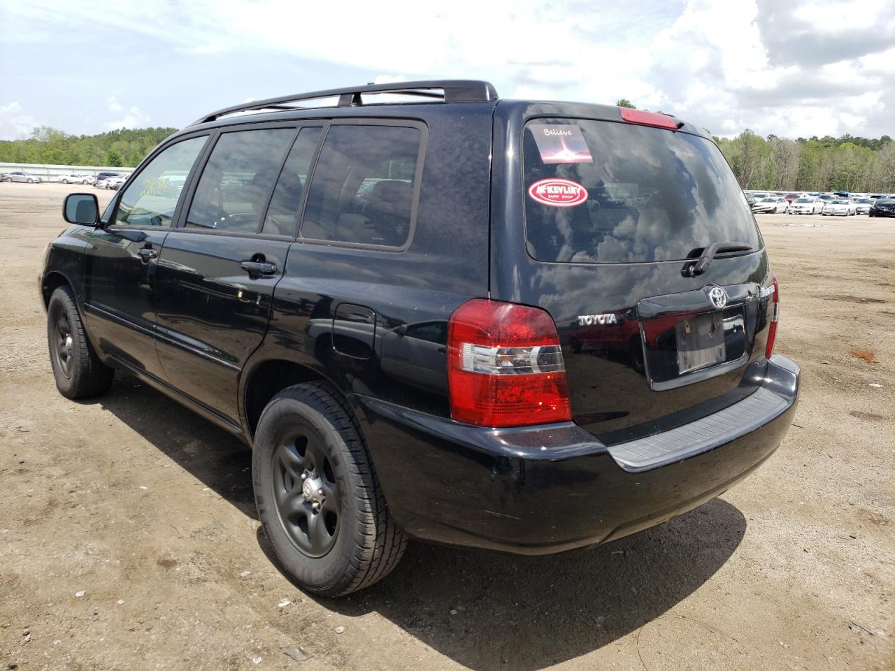 Photo 3 from auction – 2004 TOYOTA HIGHLANDER with VIN JTEGD21A340081518