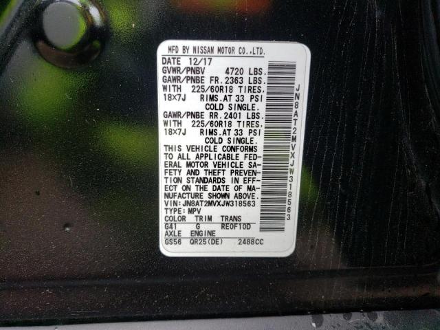 Photo 10 from auction – 2018 NISSAN ROGUE S with VIN JN8AT2MVXJW318563