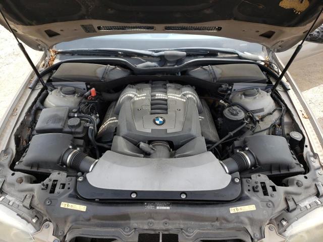 Photo 7 from auction – 2007 BMW 750 I with VIN WBAHL83547DT10345