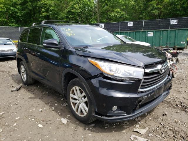 TOYOTA HIGHLANDER 2015 with VIN 5TDBKRFH8FS174215 - Photo from auction