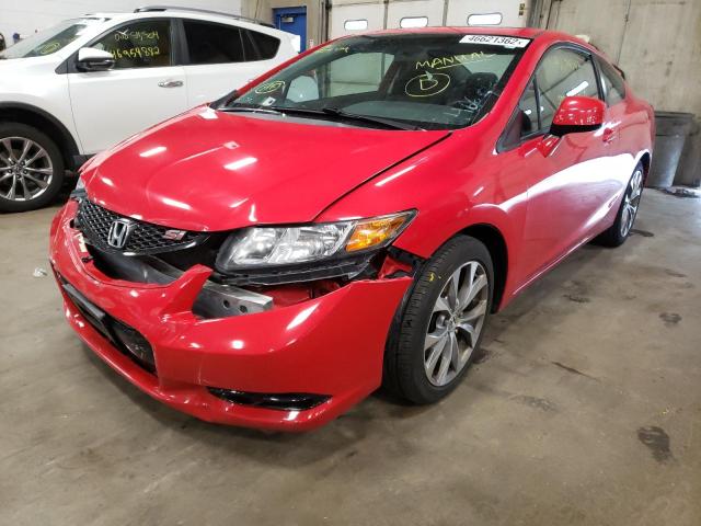 Photo 2 from auction – 2012 HONDA CIVIC SI with VIN 2HGFG4A57CH707881