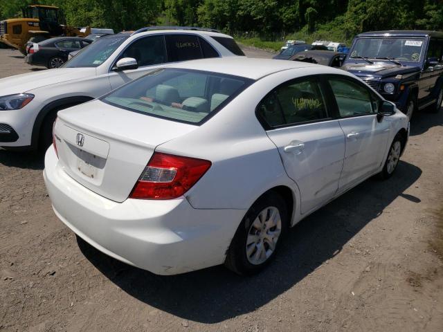 Photo 4 from auction – 2012 HONDA CIVIC LX with VIN 2HGFB2F5XCH608144