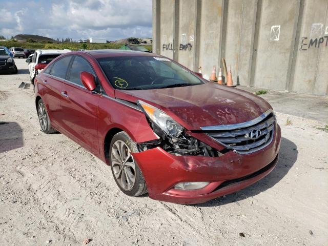 HYUNDAI SONATA SE 2013 with VIN 5NPEC4AB4DH773857 - Photo from auction