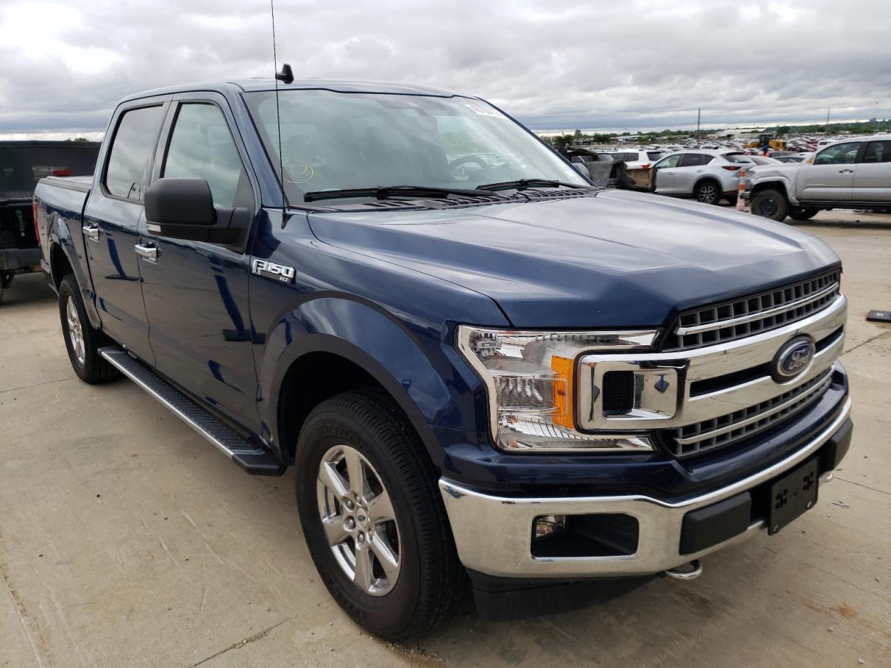 FORD F150 SUPER 2019 with VIN 1FTEW1E49KKF09856 - Photo from auction