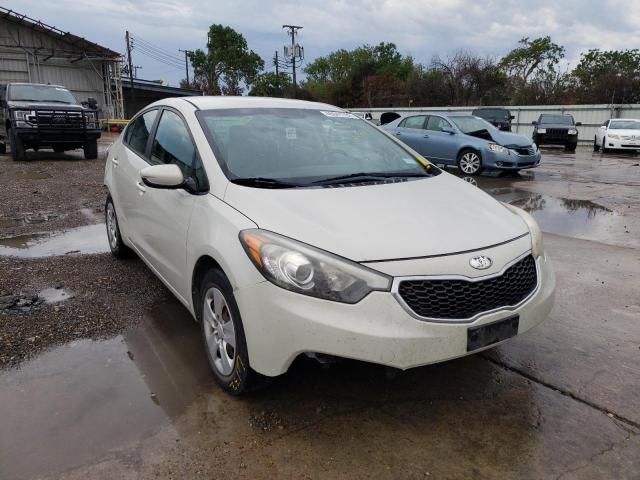 KIA FORTE LX 2014 with VIN KNAFK4A69E5144930 - Photo from auction