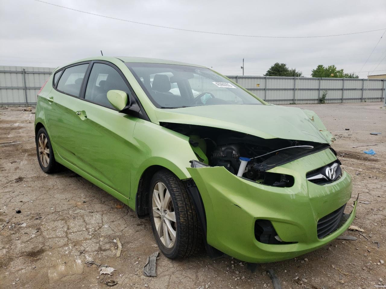 HYUNDAI ACCENT GLS 2012 with VIN KMHCU5AEXCU035260 - Photo from auction