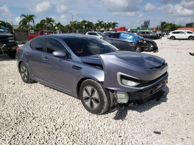 KIA OPTIMA HYB 2012 with VIN KNAGM4AD2C5024008 - Photo from auction