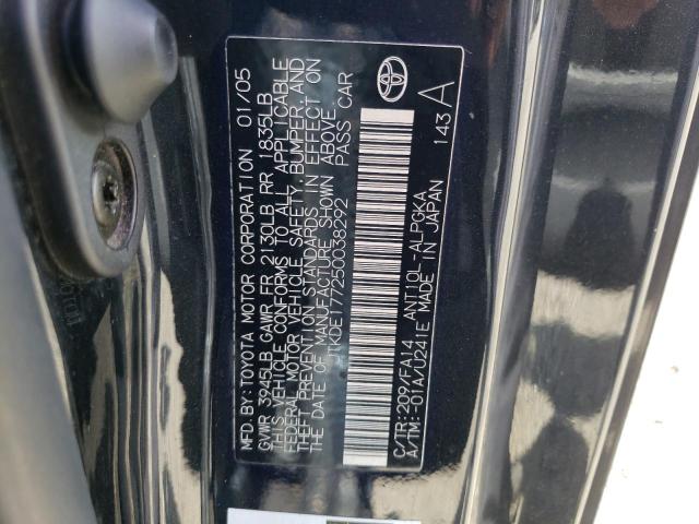 Photo 10 from auction – 2005 TOYOTA SCION TC with VIN JTKDE177250038292