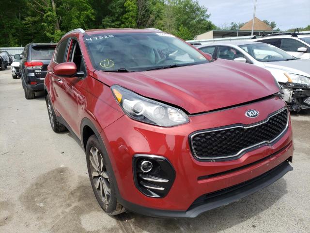 KIA SPORTAGE E 2017 with VIN KNDPN3AC4H7175767 - Photo from auction