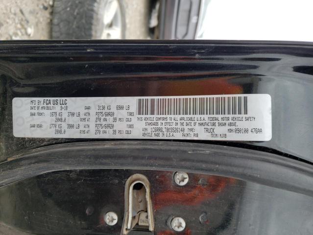 Photo 10 from auction – 2019 RAM 1500 CLASS with VIN 1C6RR6LT8KS526140