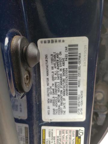 Photo 10 from auction – 2005 TOYOTA COROLLA CE with VIN 1NXBR32E55Z423354
