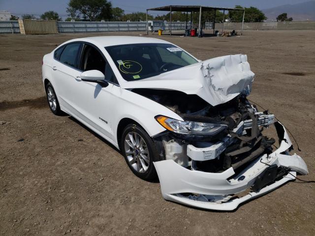 Photo 1 from auction – 2017 FORD FUSION SE with VIN 3FA6P0LU8HR386236
