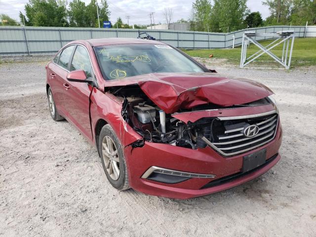 HYUNDAI SONATA SE 2015 with VIN 5NPE24AF4FH079839 - Photo from auction