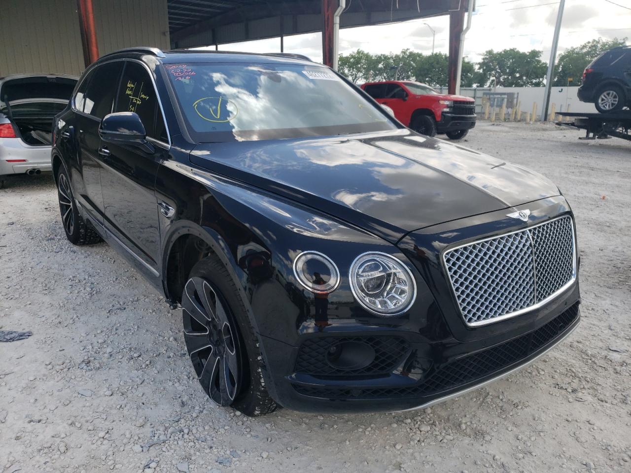 BENTLEY BENTAYGA 2017 with VIN SJAAC2ZV3HC013908 - Photo from auction