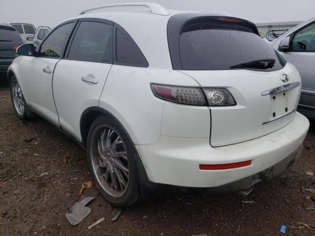 Photo 3 from auction – 2005 INFINITI FX35 with VIN JNRAS08W85X202395