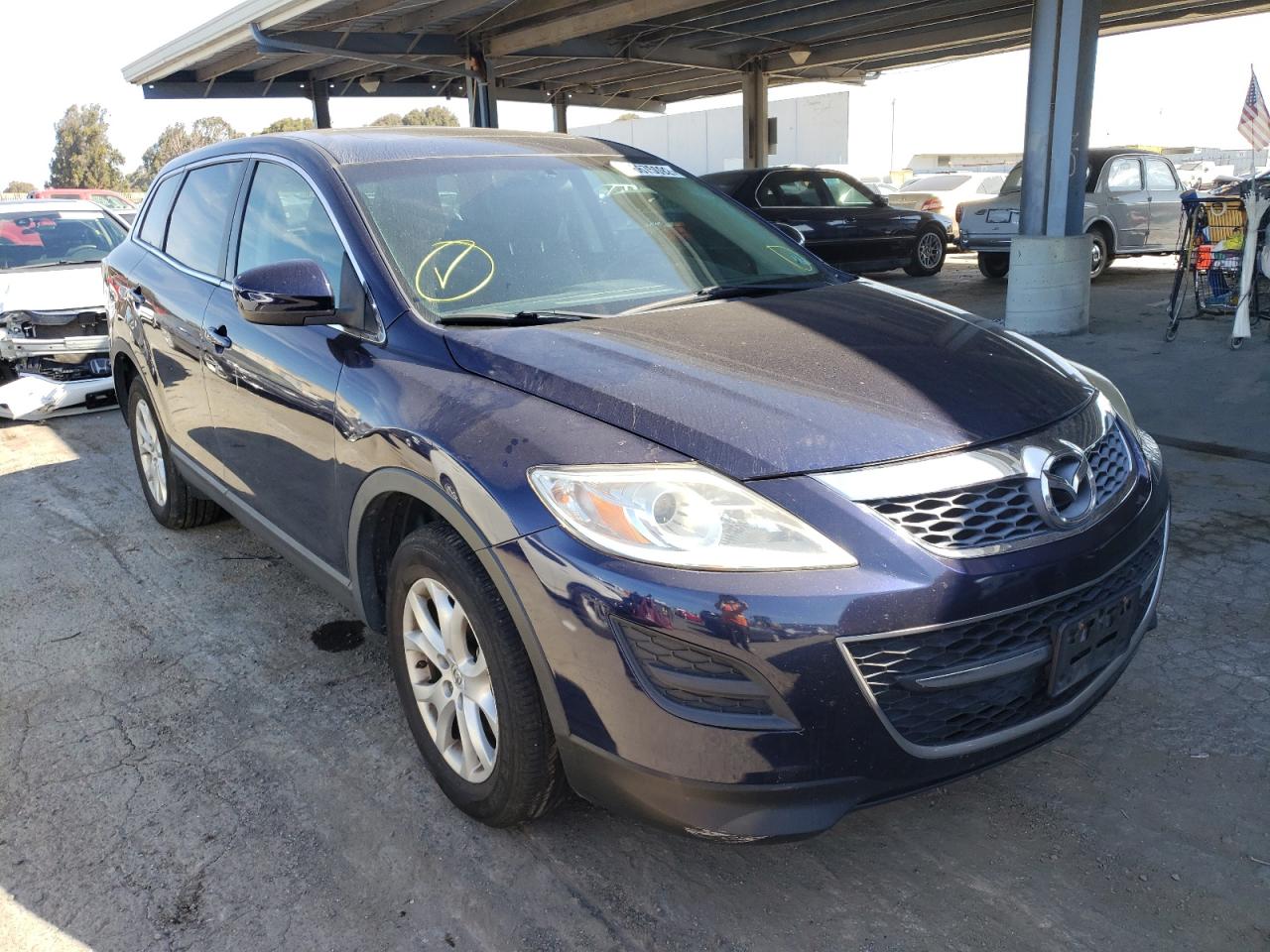 MAZDA CX-9 2012 with VIN JM3TB3CV8C0339648 - Photo from auction