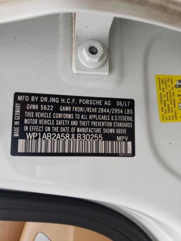 Photo 10 from auction – 2018 PORSCHE MACAN S with VIN WP1AB2A58JLB30255